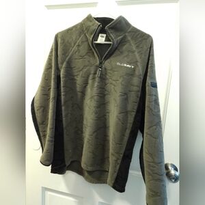 Old Navy Green Quarter-Zip Pullover